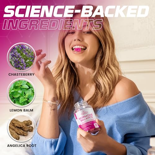 Hormone Balance for Women - PMS Relief Gummies and Bloating Relief for Women