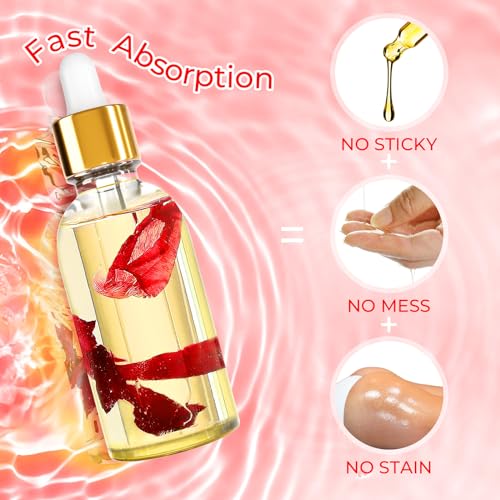 2PCS Yoni Oil Organic Feminine Oil Vaginal Moisturizer - Ph Balance for Women - Feminine Deodorant BASSI