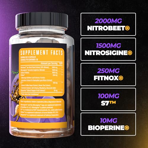 Huge Supplements Magnify, Pump Pills & Nitric Oxide Supplement, Scientifically Based