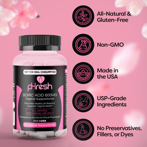 ACE NUTRITION Boric Acid Suppositories & Vulva Balm ACE NUTRITION