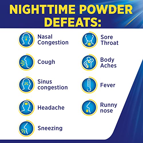 Theraflu Combo Daytime and Nighttime Severe Cold Relief Powder, Honey