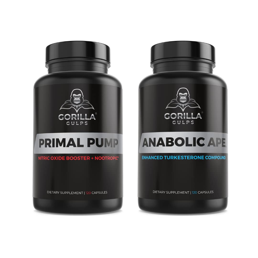 Gorilla Gulps | Anabolic Ape + Primal Pump Bundle