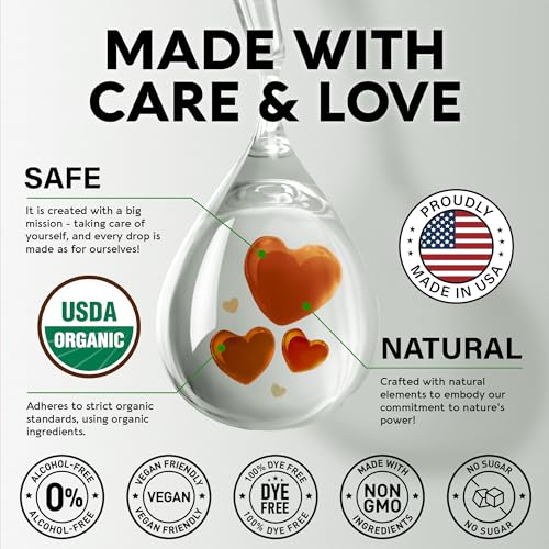 USDA Organic Mullein Drops for Lungs - Mullein Leaf Extract Supplement - Made in USA