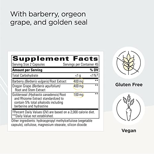Integrative Therapeutics - Berberine Complex - Berberine Supplement with Oregon Grape