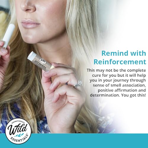 Wild Essentials 3 Pack of Quit Smoking Aromatherapy Nasal Inhalers Made