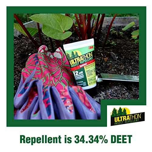 3M Ultrathon Insect Repellent Lotion, Splash and Sweat Resistant, 2 Oz Ultrathon