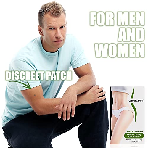 Herbal Patches - 100% Natural - Easy to Use - Wellness - for Men and Women - Super Discreet