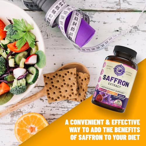 100% Pure Saffron Extract - Metabolism Booster & Natural Appetite Suppressant for Weight Loss