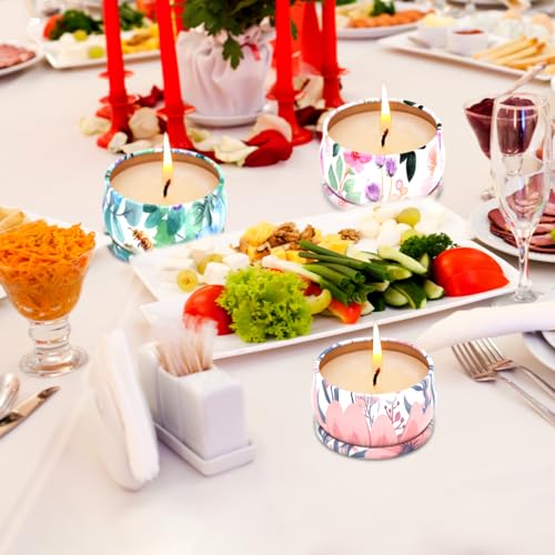 3 Pack Scented Candles Set for Christmas Thanksginving Gift, Relaxing Aromatherapy Candles Gift Henaler