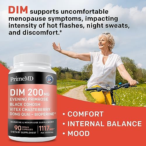 20-in-1 Menopause Supplements for Women - Dim Supplement Women - Estrogen Supplement PrimeMD