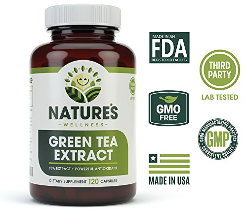 Green Tea Extract 98% Standardized with EGCG | Healthy Weight Support, Metabolism
