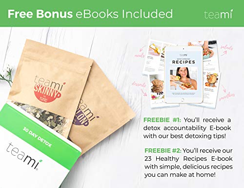 Teami® 30-Day Detox Tea Pack: All-Natural Teatox Kit with Teami Skinny & Teami Colon