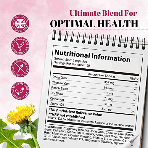 GinSen MyUterus Care for Women’s Warm Uterus, Pregnancy & Menstrual Wellness
