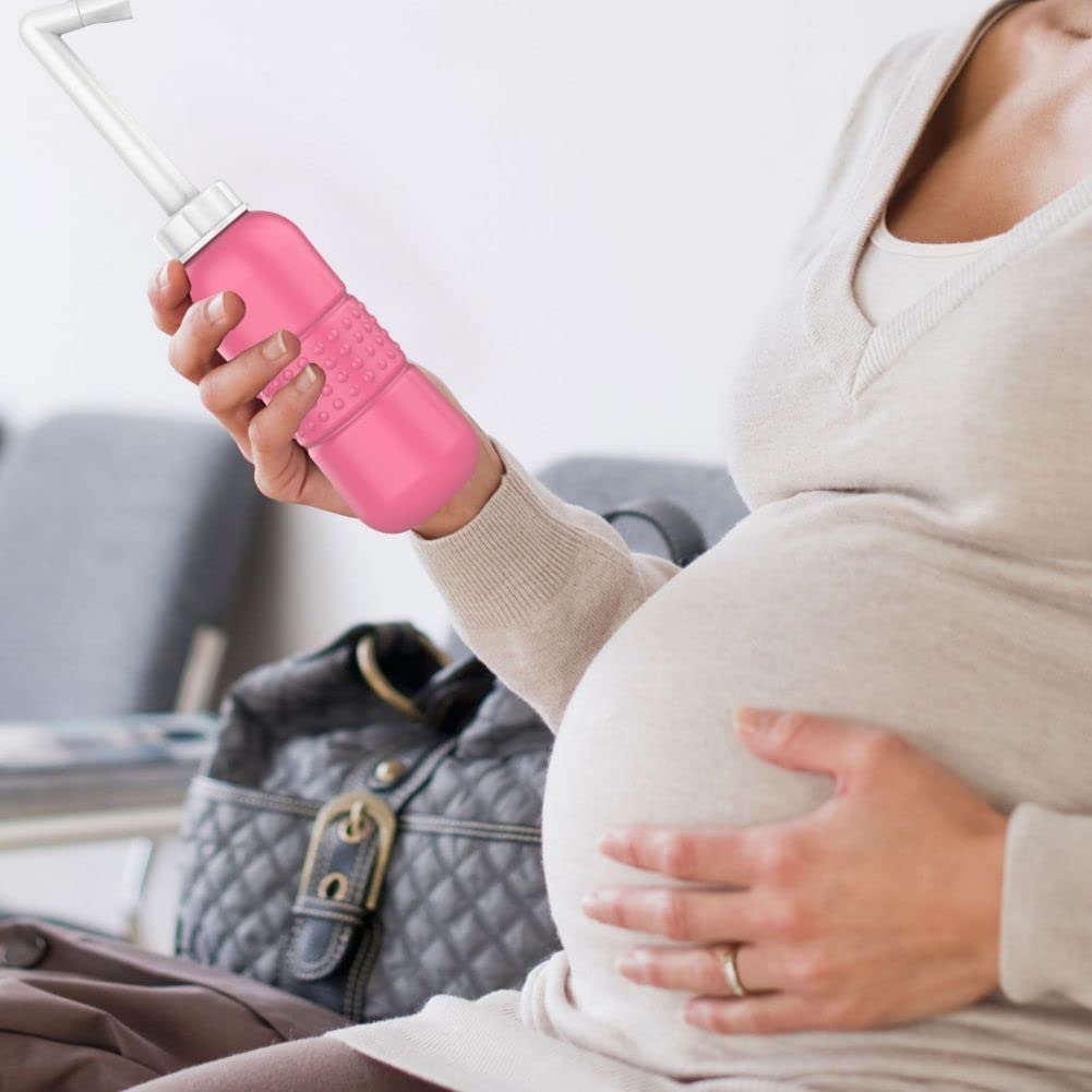 2-in-1 Douche Bottle for Women Vaginal Cleansing System + Portable Bidet Travel Bidet Bottle AQUAMASTER