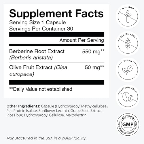 humanN SuperBerine – High Absorbency, Concentrated Dose Formula with Clinically