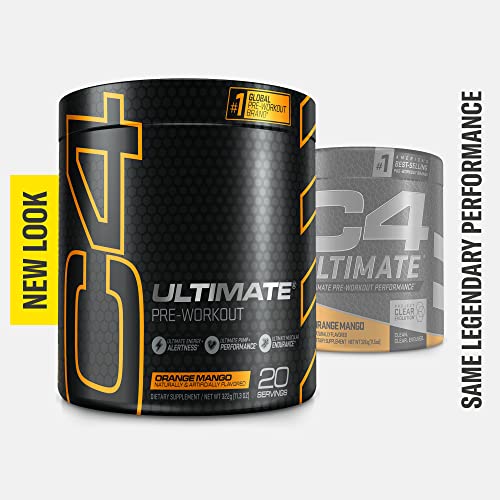 Cellucor C4 Ultimate Pre Workout Powder Orange Mango - Sugar Free Preworkout