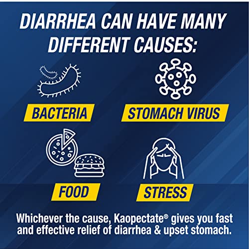Kaopectate Multi-Symptom Relief for Diarrhea Upset Stomach in Vanilla, 11 Fl Oz (Pack of 1)