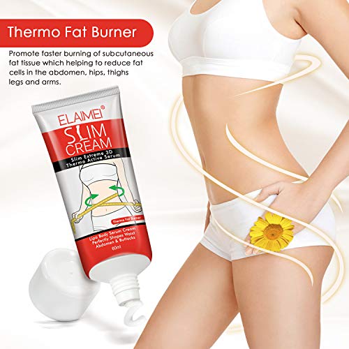 Hot Cream Belly Fat Burner (2 pack), Fat Burning Cream for Stomach, Legs, Abdomen