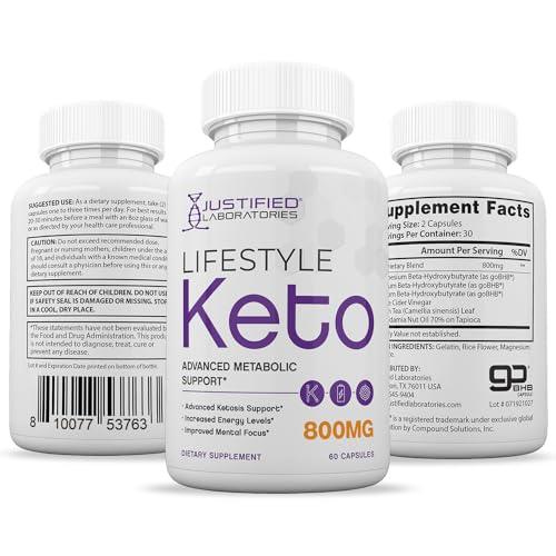 (3 Pack) Lifestyle Keto Pills 800MG Includes Patented goBHB Exogenous Ketones Advanced