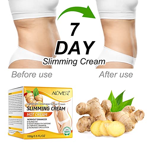 2PCS VOGSIG Ginger Slimming Cream - Anti Cellulite, Fat Burning, Tightening & Moisturizin VOGSIG