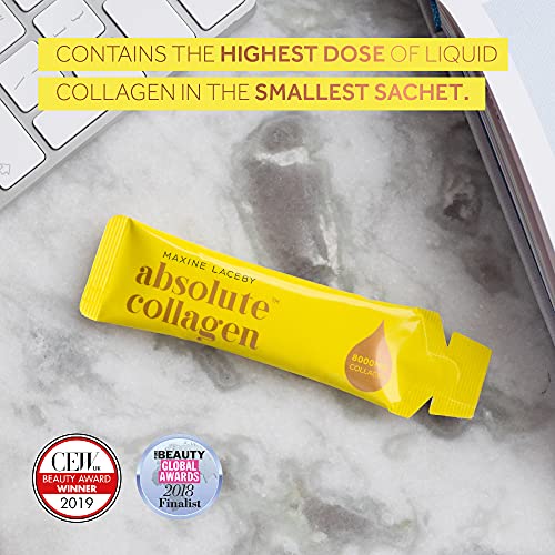 Absolute Collagen Marine Liquid Collagen Supplement for Women - 8000mg Collagen in Each Sachet Absolute Collagen