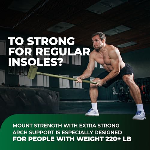 220+ lbs Plantar Fasciitis Strong Arch Support Insoles Inserts Men Women EASYFEET