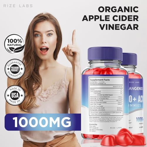 (3 Pack) Leangenix Keto ACV Gummies, Leangenix Keto + ACV for Advanced Weight Loss