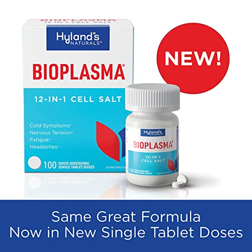 Hyland's Naturals Bioplasma Cell Salts Tablets, Natural Homeopathic Combination