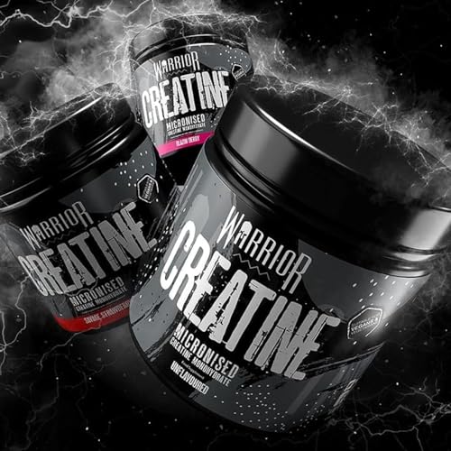 Warrior Creatine Monohydrate Powder – 300g – Micronised for Easy Mixing