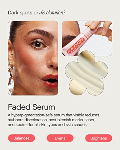 Topicals Mini Faded Skin Serum for Brightening and Clearing Uneven Skin