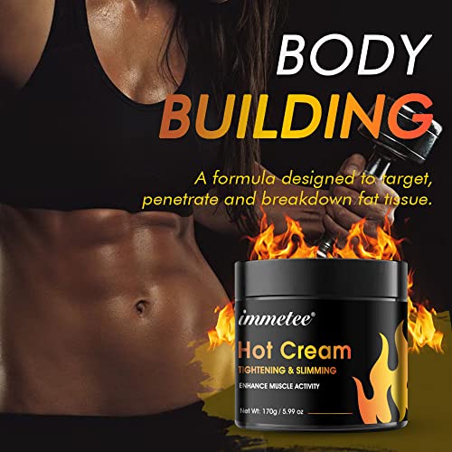 Hot Cream for Belly Fat Burner, Hot Cream Cellulite and Fat Burner, Sweat Fat Burning Gel