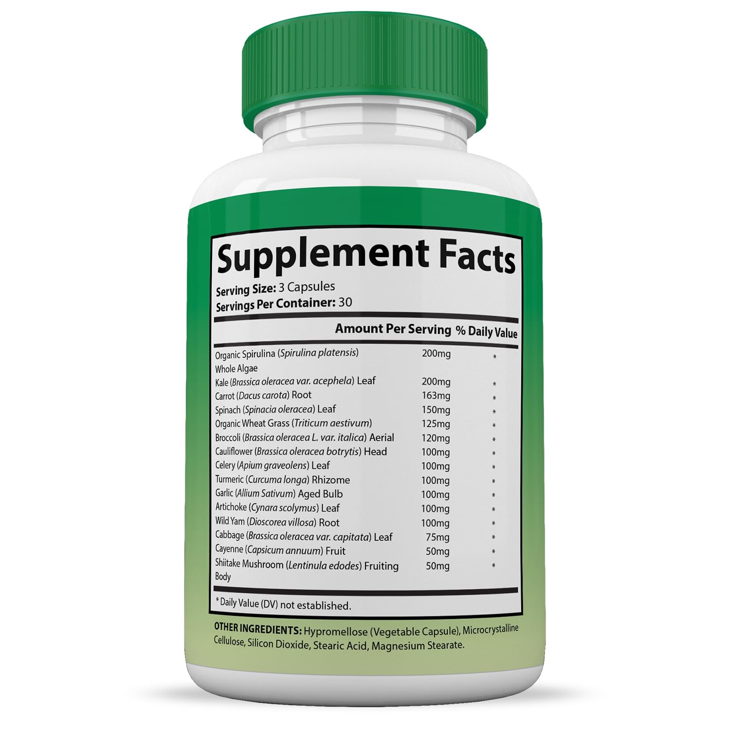 (6 Pack) Vital Fruits and Veggies Supplement Whole Food Red & Green Superfoods