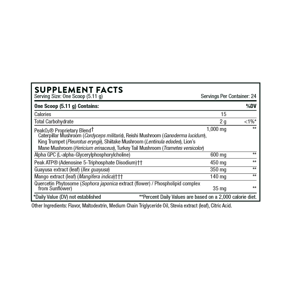 THORNE Pre-Workout Elite - Natural Support for Energy Production and Performance