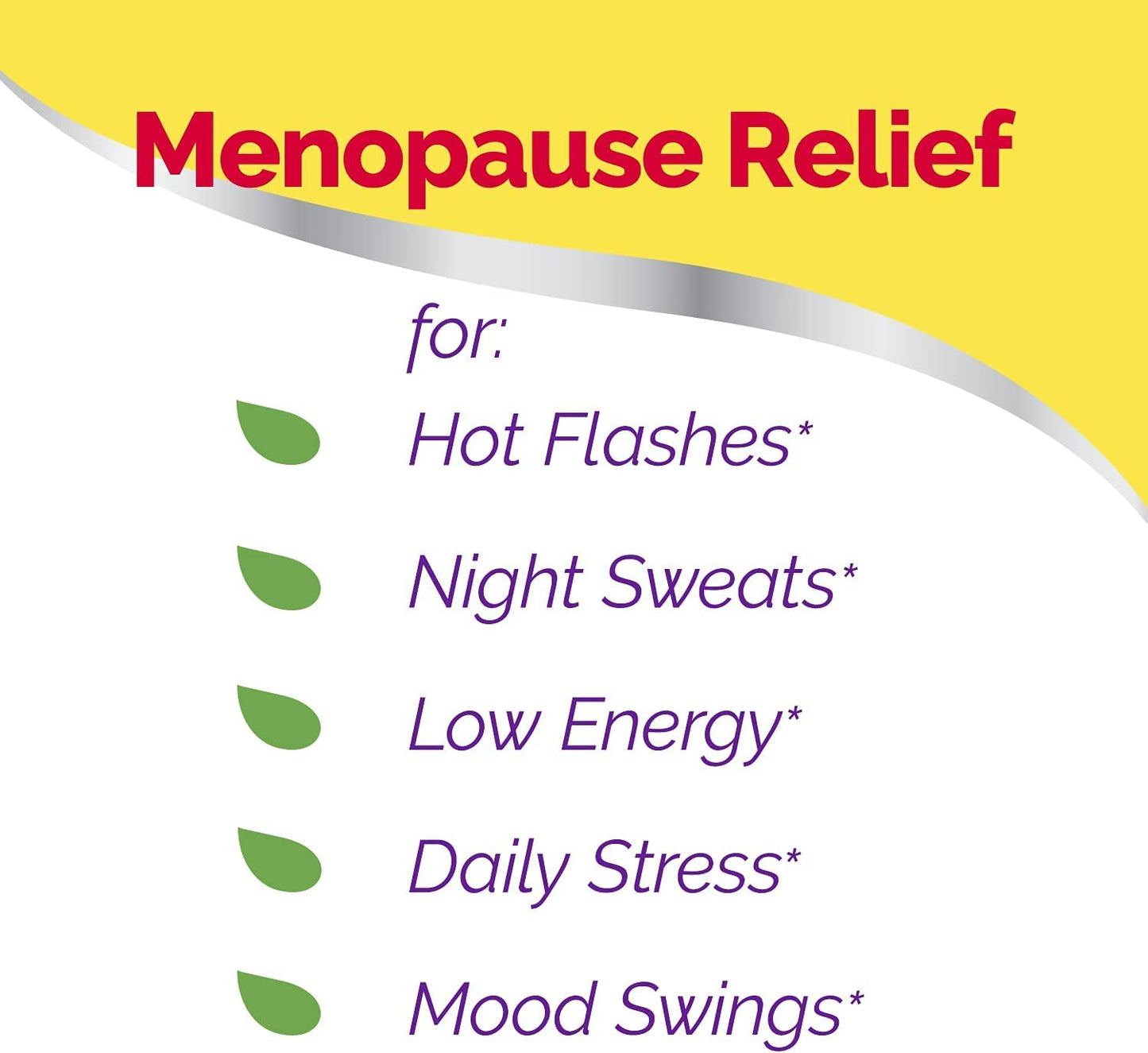 Estroven Stress Relief & Energy Boost for Menopause Relief - 28 Ct. - Clinically Proven