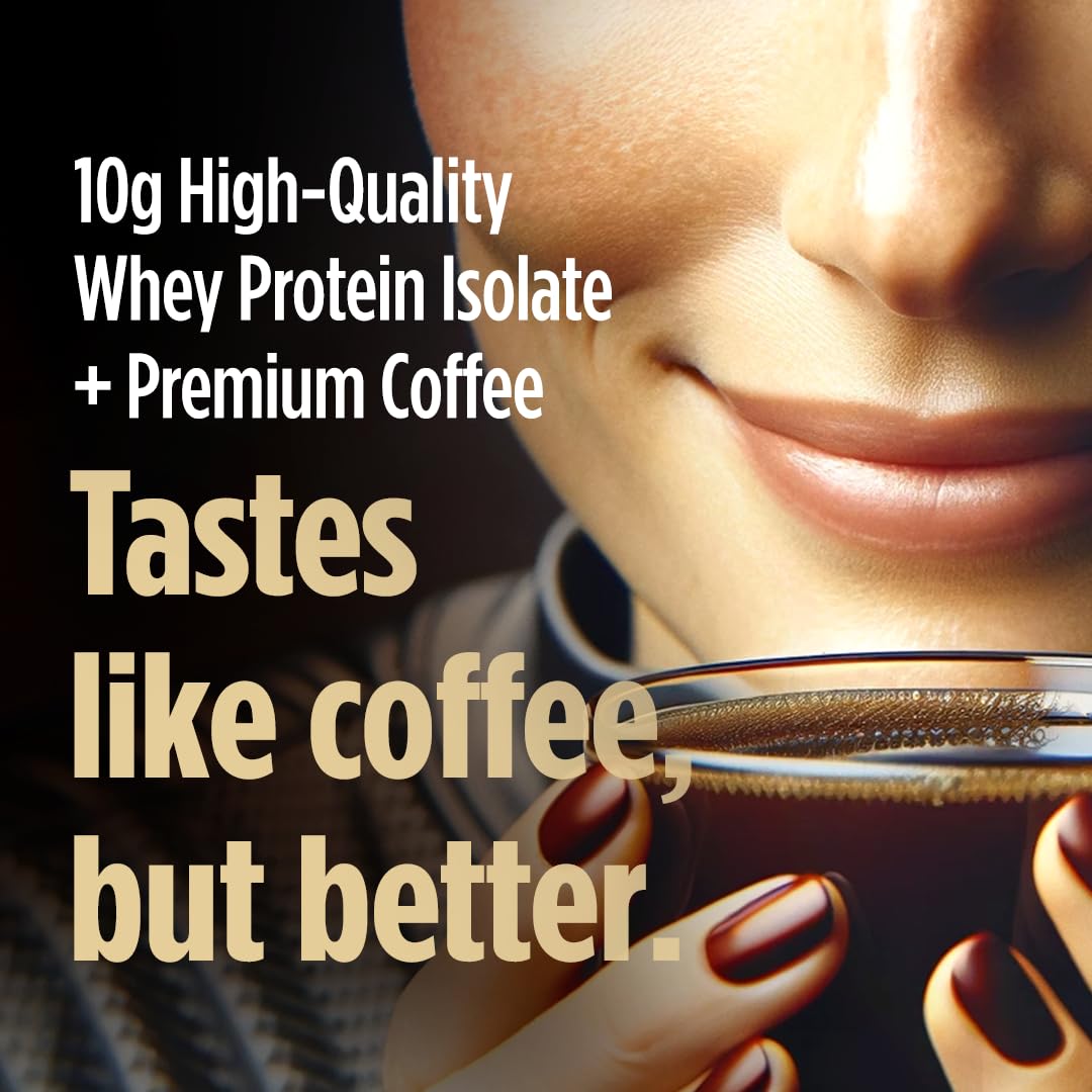 VitaCup Slim Protein Coffee for Diet Support, Instant Coffee w/Whey Protein Powder