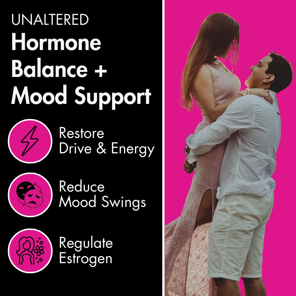 Hormone Balance & Mood Support for Women - Restore Female Drive & Reduce Mood
