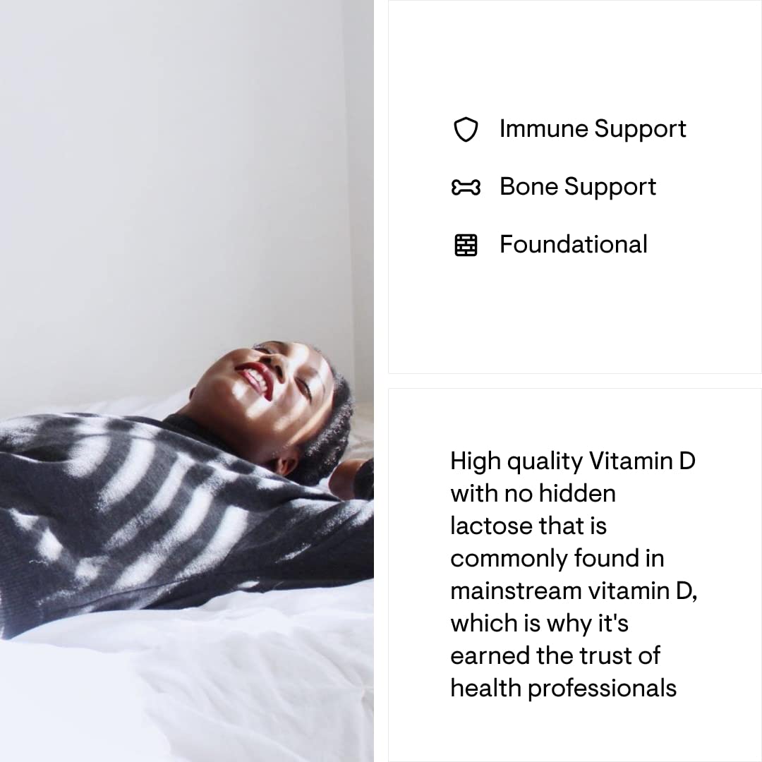 THORNE Vitamin D-1000 - Vitamin D3 Supplement - 1,000 IU - Support Healthy Bones