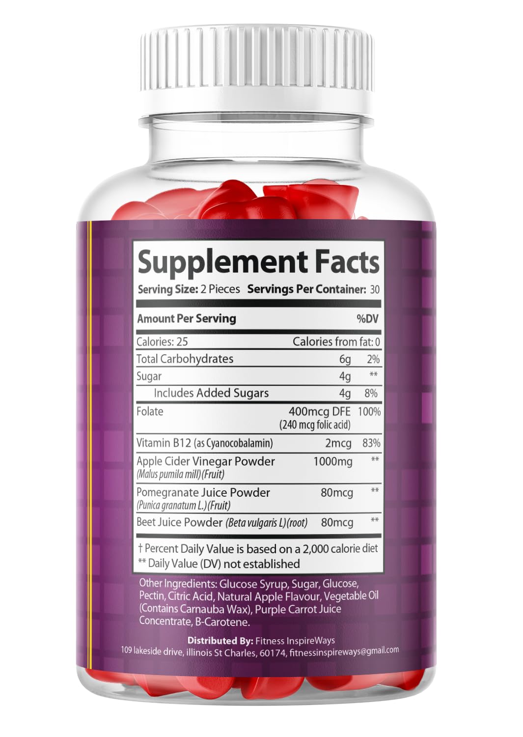 Fitness InspireWays TropiKeto Max Gummies - Tropi Keto ACV Max Gummies - Tropi Keto