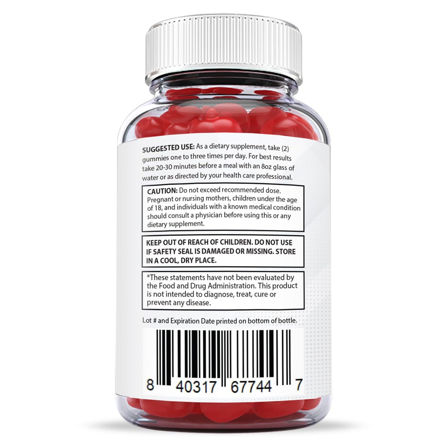 Justified Laboratories (3 Pack X Slim Keto ACV Gummies 1000MG Xslim Vegan Non GMO