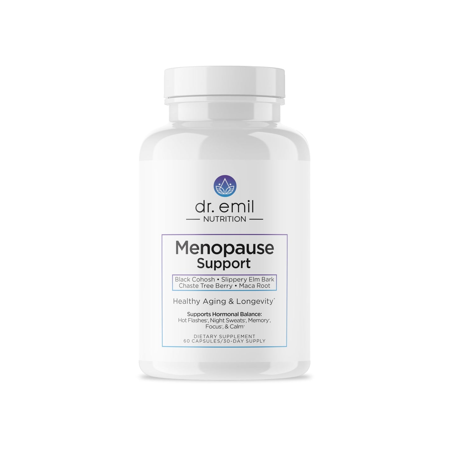 DR EMIL NUTRITION Menopause Supplements for Women - Multi-Symptom Menopause Relief