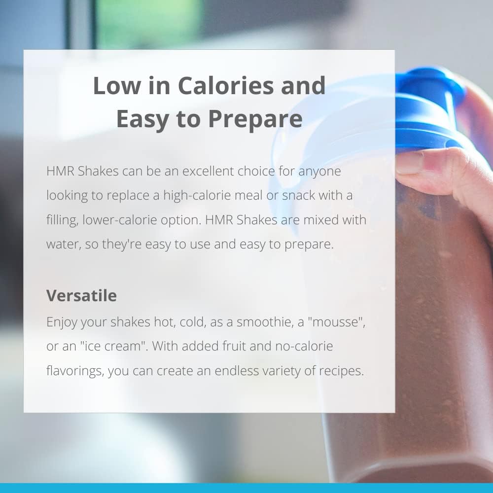 HMR 120 "Classic" Shake Meal Replacement Powder | Chocolate Shake Mix to Support Healthy