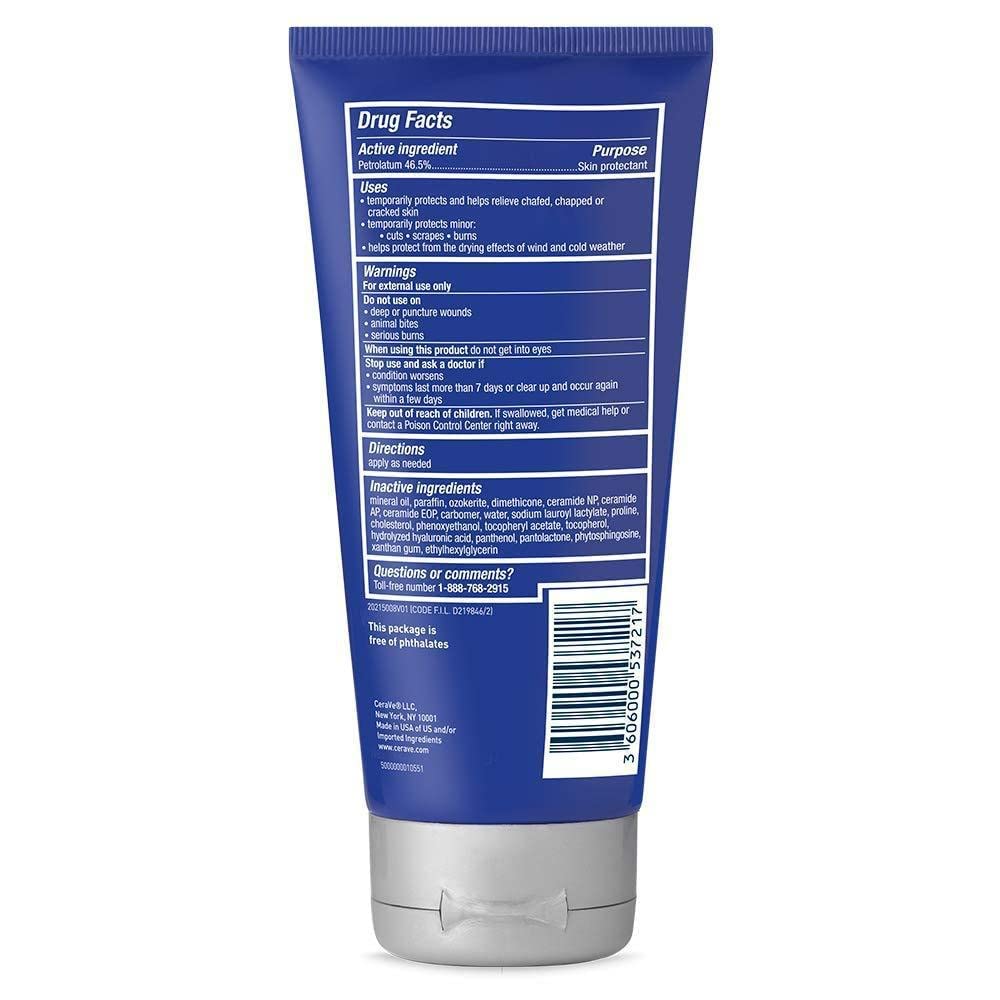 CeraVe Healing Ointment | Moisturizing Petrolatum Skin Protectant for Dry