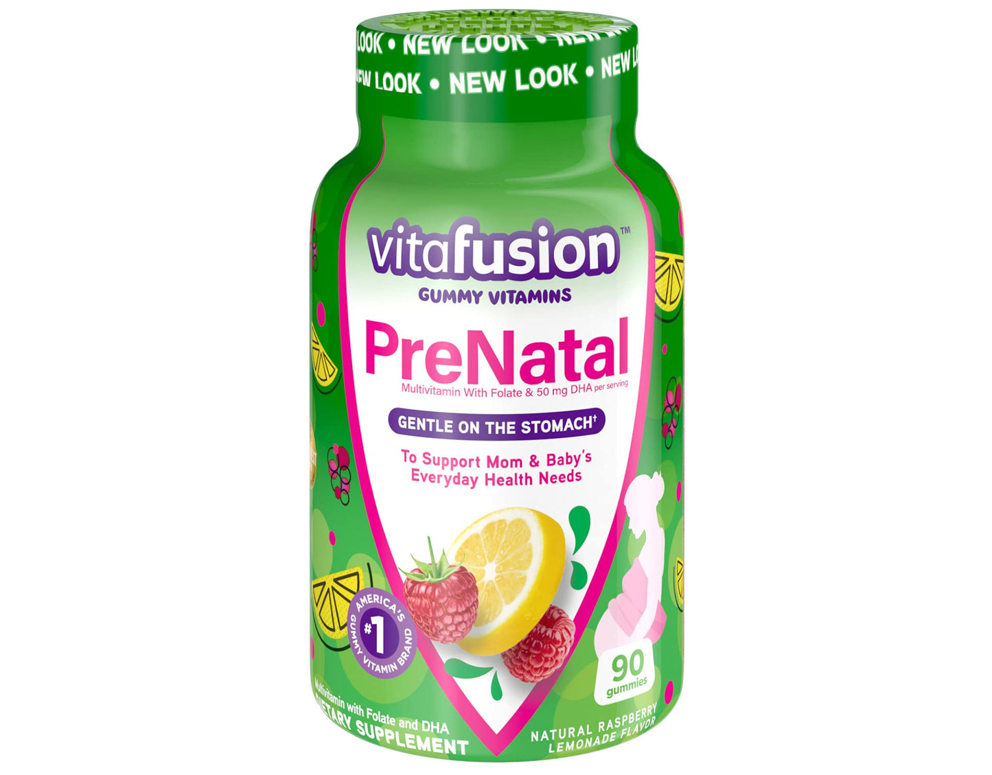 Vitafusion Prenatal, Gummy Vitamins QsAPdO, 3Pack (90 Count)