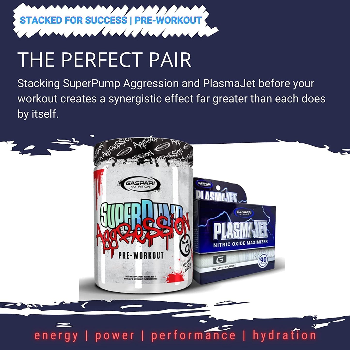 Gaspari Nutrition SuperPump Aggression Pre-Workout: Energy, Focus, Endurance and Recovery