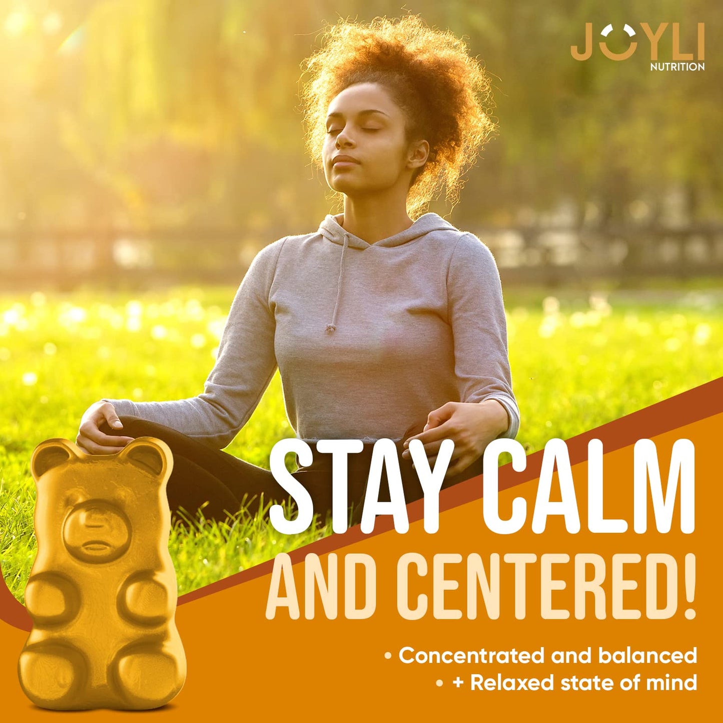 Joyli L Tyrosine Gummies 1000MG - L-Tyrosine Supplement for Kids & Adults