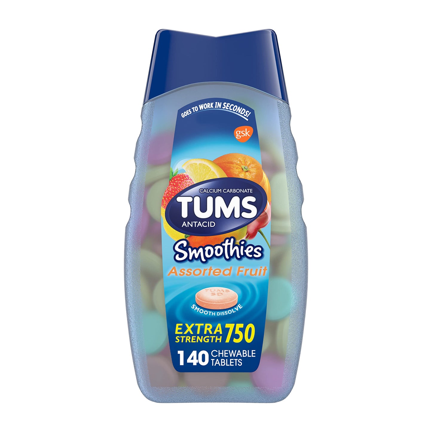 TUMS Tablets, 140 Count