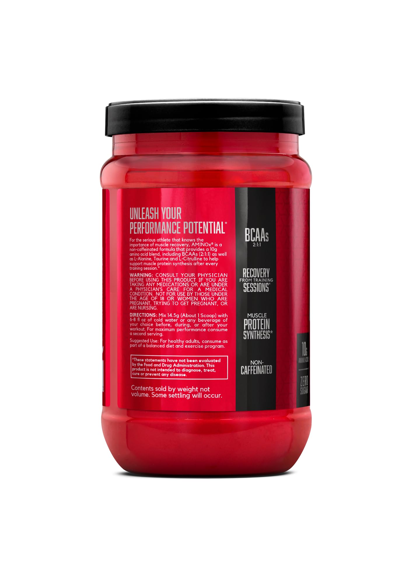 BSN Amino X Muscle Recovery & Endurance Powder with BCAAs, Intra Workout Support, 10 Grams of Amino Acids, Keto Friendly, Caffeine Free, Flavor: Fruit Punch, 30 servings (Packaging May Vary)