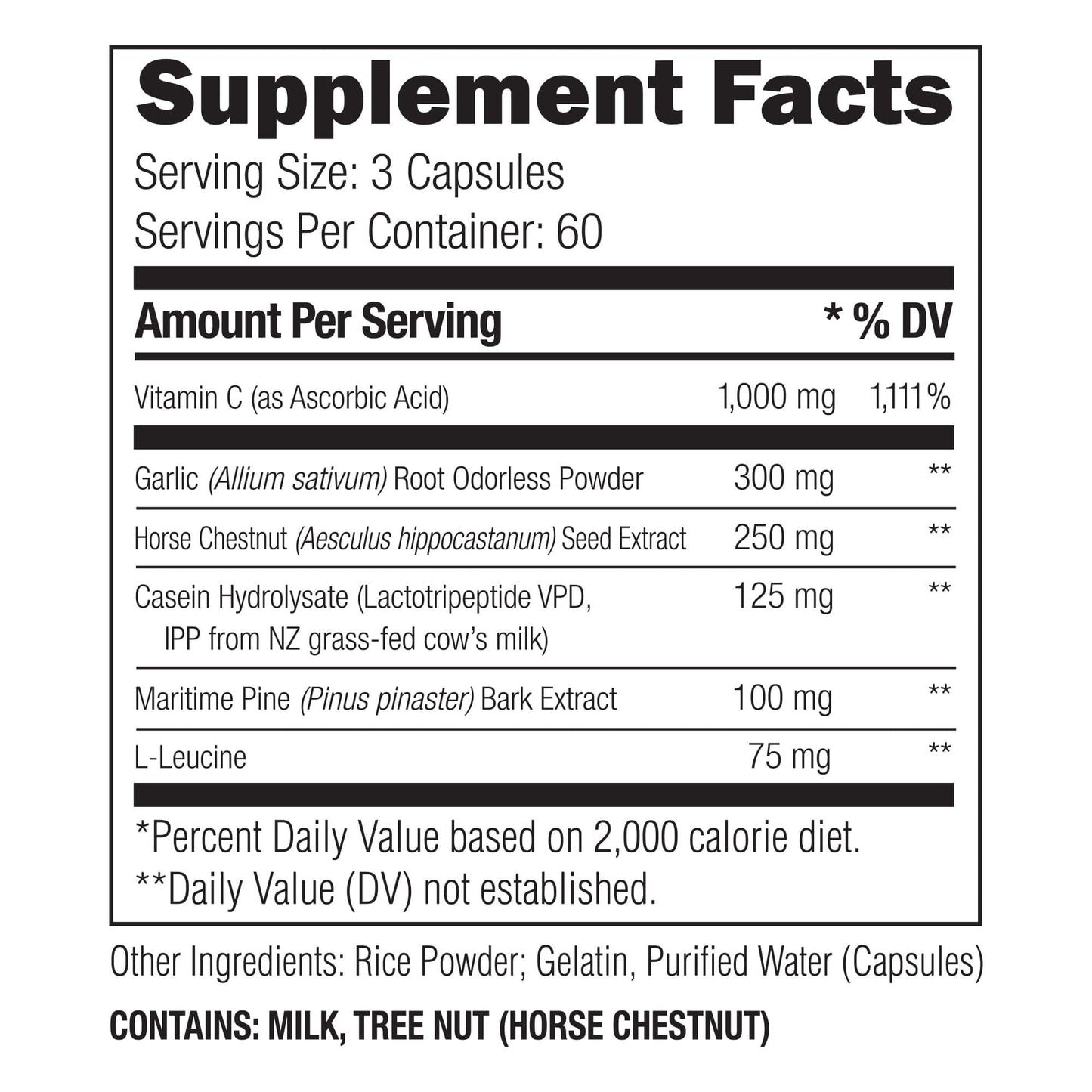 UMZU Redwood - Supports Nitric Oxide & Healthy Blood Flow - Blend of Vitamins & Herbal